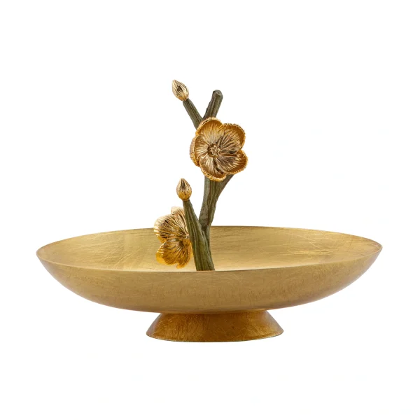 Candy  container Green  Golden brass Anemone  15808