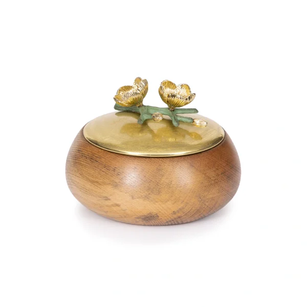 Candy  container  Green Wood  Anemone  15493