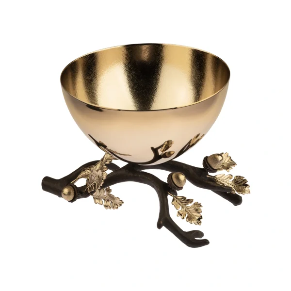 Fruit container Golden brass Vaniya  15342