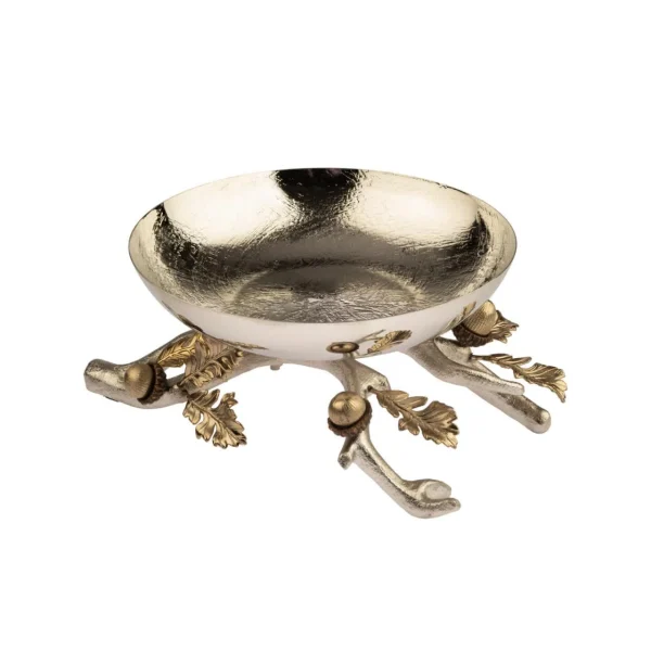 Fruit container Medium  Silver brass Vaniya  15764