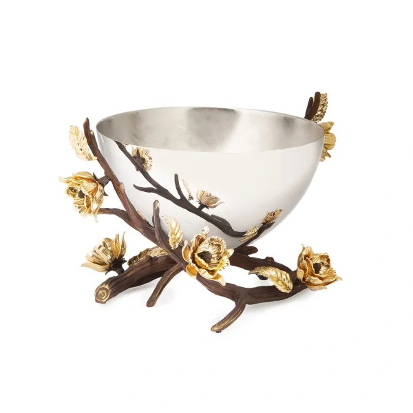 Fruit container Silver brass Adonis  15778