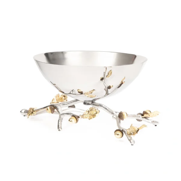 Fruit container  Silver brass Vaniya  15358