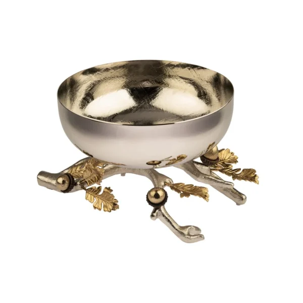 Fruit container   Silver brass Vaniya  15763