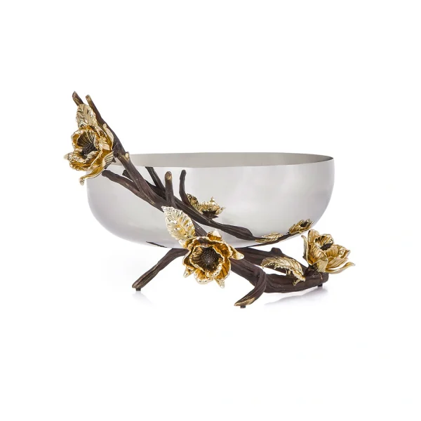 Nut container Silver brass Adonis  15265