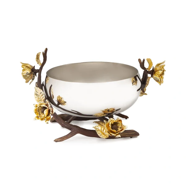 Nut container Silver brass Adonis  15780